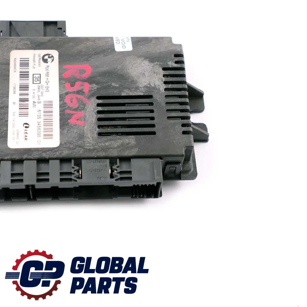 Modulo De Luz De Pie Alta EKS ECU PL3 FRM3R para Mini Cooper R56 LCI con número de pieza 3456395 Mini Cooper R56 LCI Modulo De Luz De Pie Alta EKS ECU PL3 FRM3R - SKU 3456395 - Número de pieza 3456395