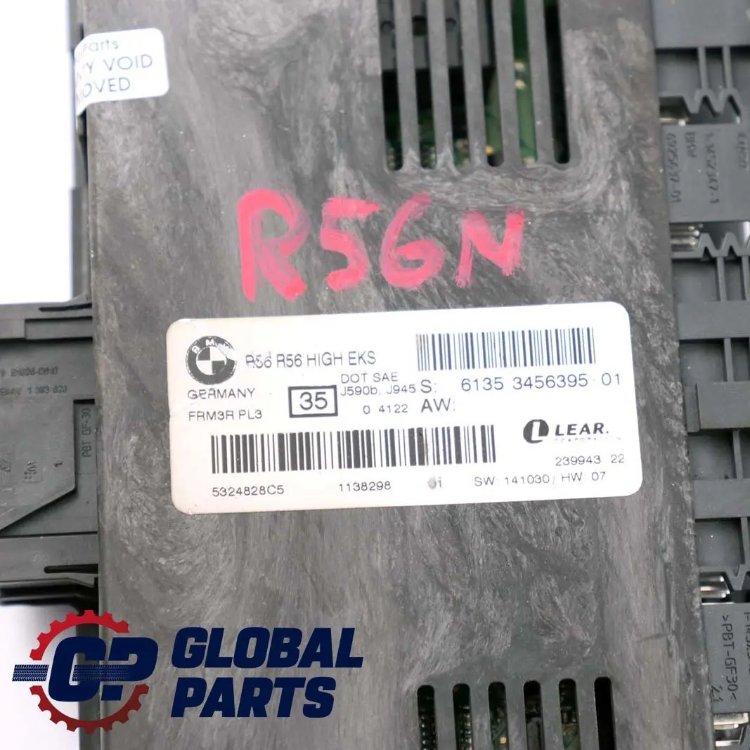 Footwell Light Module High EKS ECU PL3 FRM3R to BMW Mini Cooper R56 LCI with Part number 3456395 BMW Mini Cooper R56 LCI Footwell Light Module High EKS ECU PL3 FRM3R - SKU 3456395 - Part number 3456395