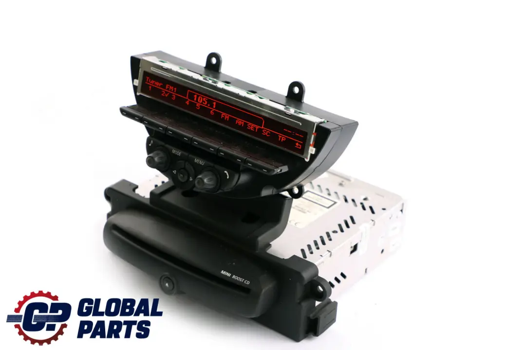 Radio Boost CD Player Unit Head to Mini Cooper One R55 R56 R57 LCI R60 with Part number 3456872 Mini Cooper One R55 R56 R57 LCI R60 Radio Boost CD Player Unit Head - SKU 3456601 - Part number 3456872