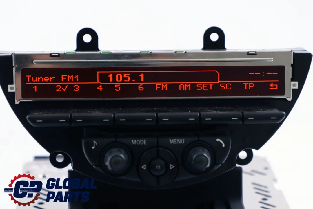 Mini Cooper One R55 R56 R57 LCI R60 Radio Boost CD Player Unit Head - SKU 3456601 - Part number 3456872