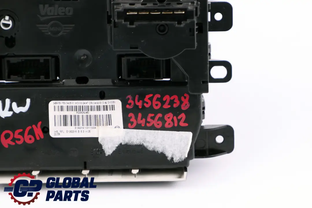 Heater Control Unit Switch Heated Seat to Mini Cooper One R55 R56 R57 LCI R58 with Part number 3456812 Mini Cooper One R55 R56 R57 LCI R58 Heater Control Unit Switch Heated Seat - SKU 3456812 - Part number 3456812