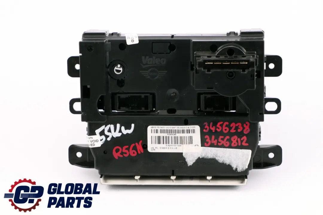 Heater Control Unit Switch Heated Seat to Mini Cooper One R55 R56 R57 LCI R58 with Part number 3456812 Mini Cooper One R55 R56 R57 LCI R58 Heater Control Unit Switch Heated Seat - SKU 3456812 - Part number 3456812