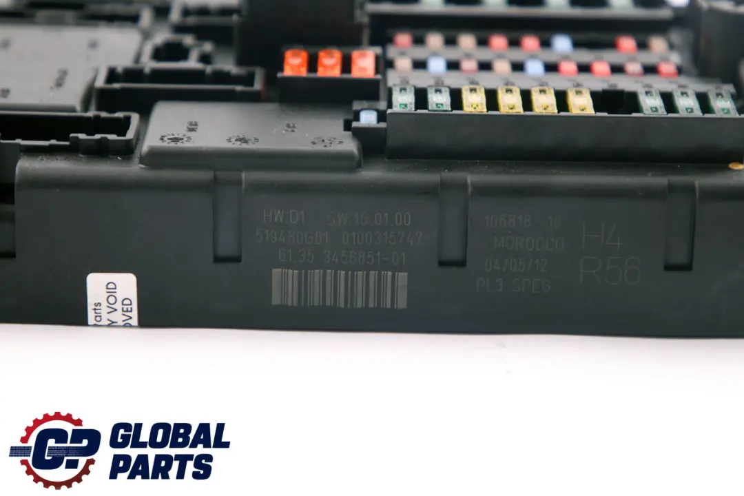 High SPEG Fuse Distribution Box to Mini Cooper R56 LCI with Part number 3457582 Mini Cooper R56 LCI High SPEG Fuse Distribution Box - SKU 3456851 - Part number 3457582