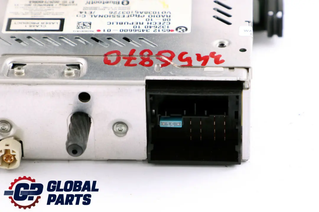 Radio Boost CD Player Unit Head Mini Cooper One R55 R56 R57 LCI R60 - SKU 3456870 - Part number 3456600