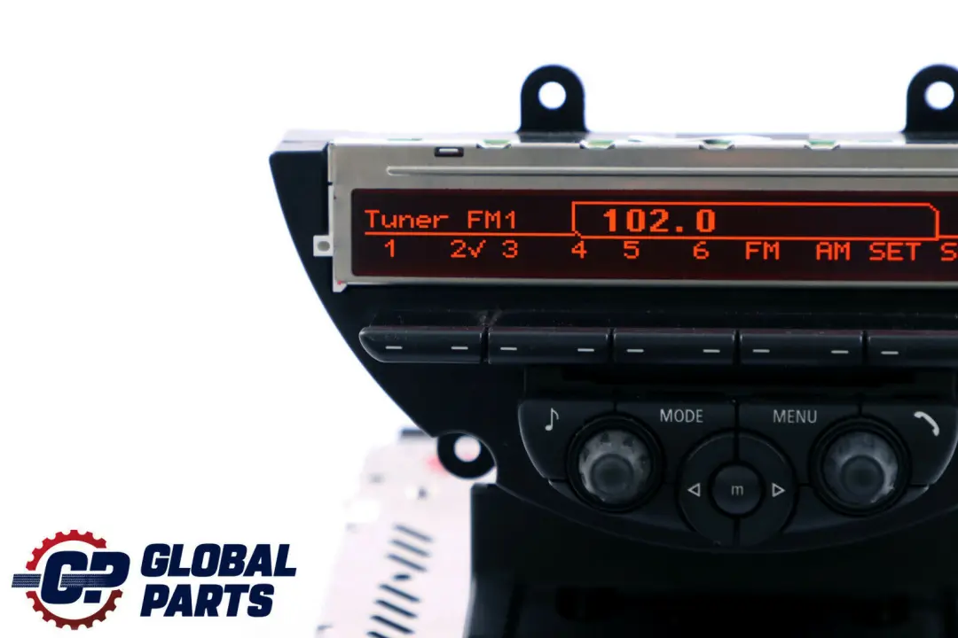 Radio Boost CD Player Unit Head Mini Cooper One R55 R56 R57 LCI R60 - SKU 3456870 - Part number 3456600
