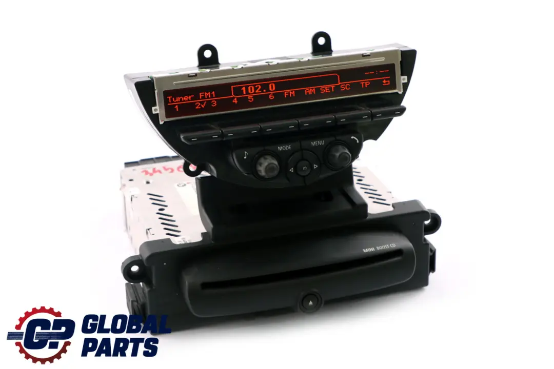 Mini Cooper R55 R56 R57 LCI R60 Radio Boost CD Spieler Einheit Kopf - SKU 3456872 - Teilenummer 3456872