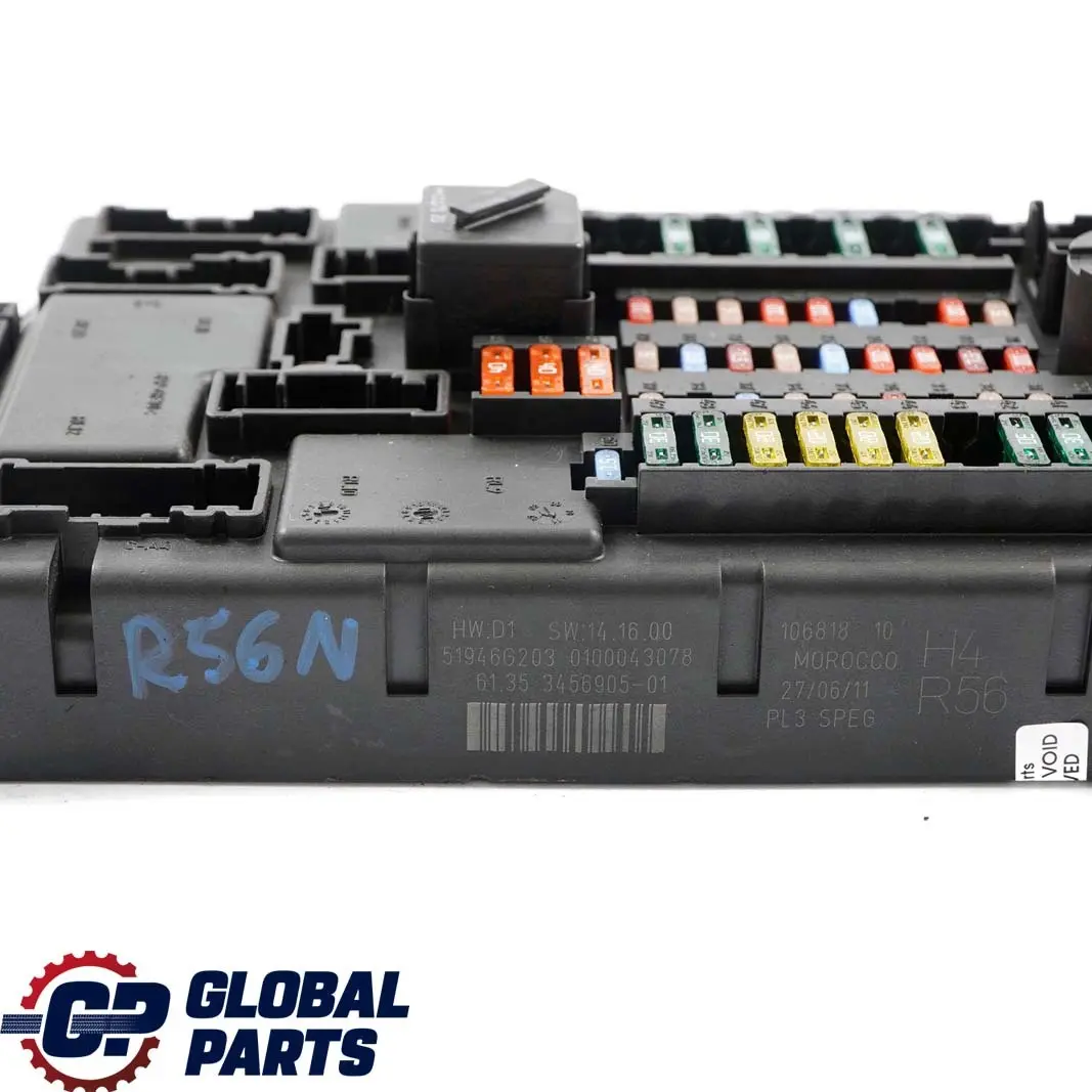 PL3 H4 Skrzynka Bezpieczników do MINI R56 LCI o numerze 3456905 MINI R56 LCI PL3 H4 Skrzynka Bezpieczników - SKU 3456905 - Numer Części 3456905