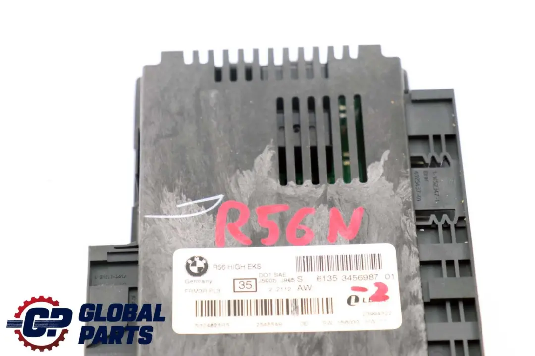 Mini Cooper R65 LCI Module Éclairage Du Plancher Haut Eks Ecu Pl3 Frm3R - SKU 3456987-2 - Numéro de pièce 3456987