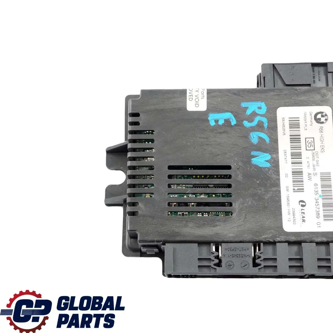 Mini R56 LCI Module d'éclairage l'habitacle Haut EKS ECU FRM3R PL3 - SKU 3457389 - Numéro de pièce 3457389