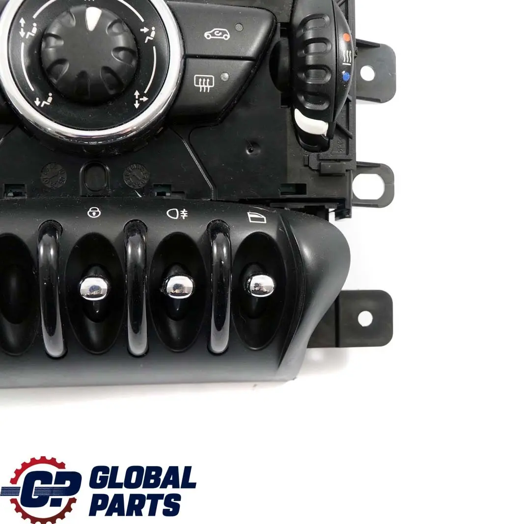 Conditioning Control 3456169 to Mini Cooper R55 R56 LCI Manual Air with Part number 3457399 Mini Cooper R55 R56 LCI Manual Air Conditioning Control 3456169 - SKU 3457399-1 - Part number 3457399