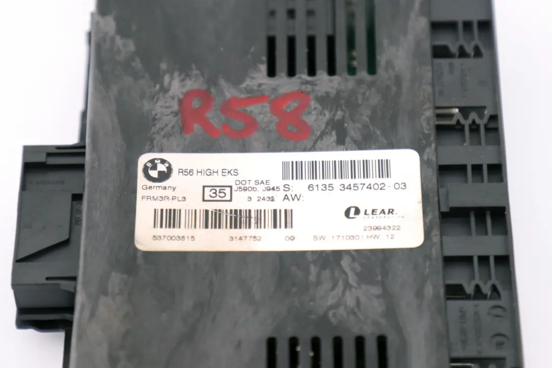 Coupé Footwell Light Module High EKS PL3 FRM3R to Mini Cooper R58 with Part number 3457402 Mini Cooper R58 Coupé Footwell Light Module High EKS PL3 FRM3R - SKU 3457402 - Part number 3457402