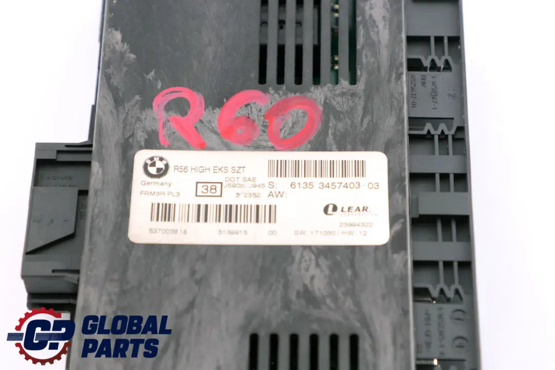 Mini Countryman R60 Módulo de Luz de Pie Alta EKS ECU LEAR PL3 FRM - SKU 3457403 - Número de pieza 3457403