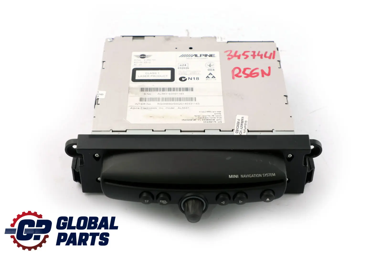 Mini R55 R56 R57 LCI R60 R61 CHAMP 2 Navegación DAB 3457441