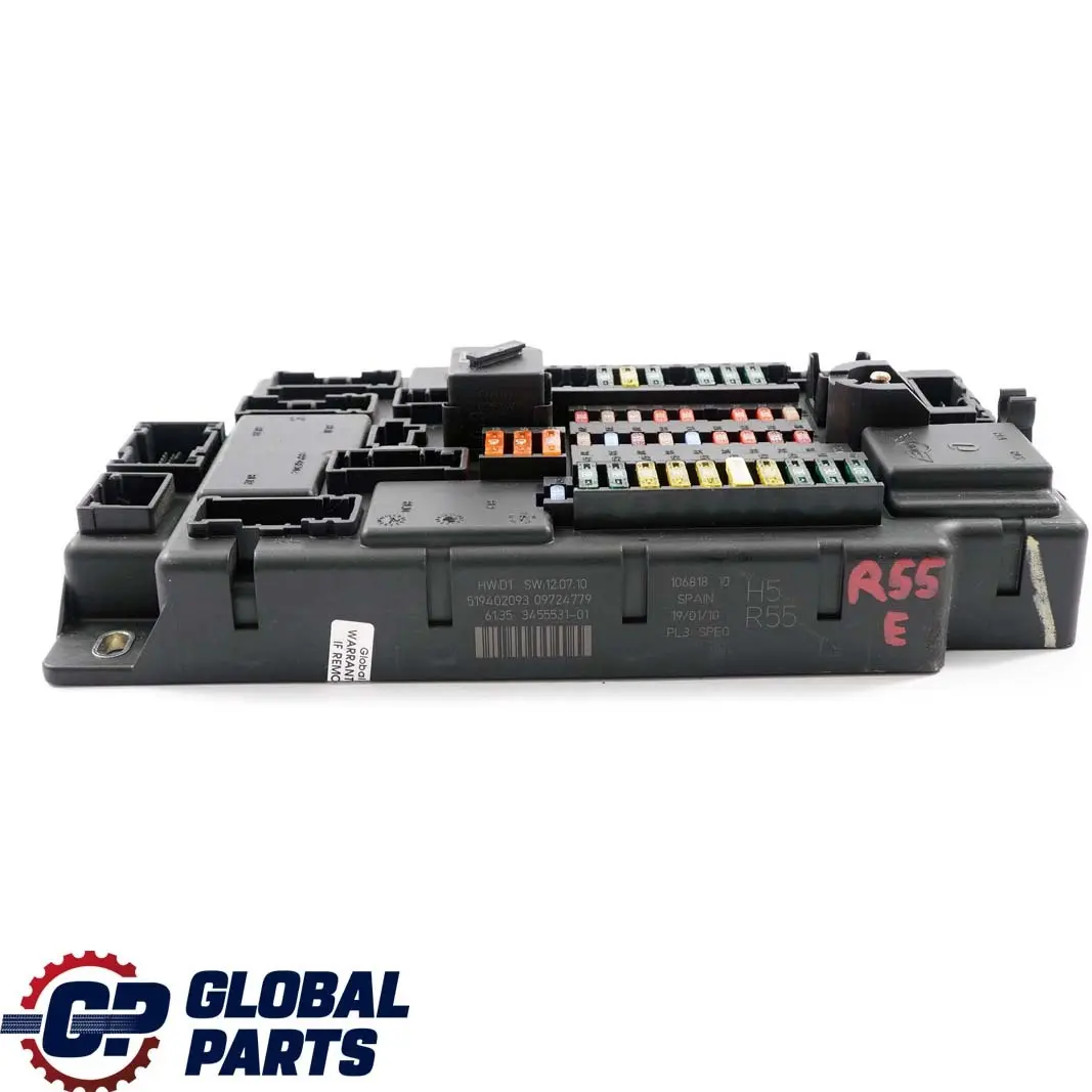 High SPEG PL3 H5 Fuse Distribution Box 3455531 to BMW Mini Clubman R55 with Part number 3457583 BMW Mini Clubman R55 High SPEG PL3 H5 Fuse Distribution Box 3455531 - SKU 3457583-2 - Part number 3457583