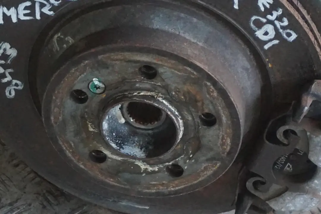 Mercedes-Benz E-Class W211 S211 Rear Right O/S Suspension Leg Brake Wheel Hub to with Part number 3508408 Mercedes-Benz E-Class W211 S211 Rear Right O/S Suspension Leg Brake Wheel Hub - SKU 3508408 - Part number 3508408