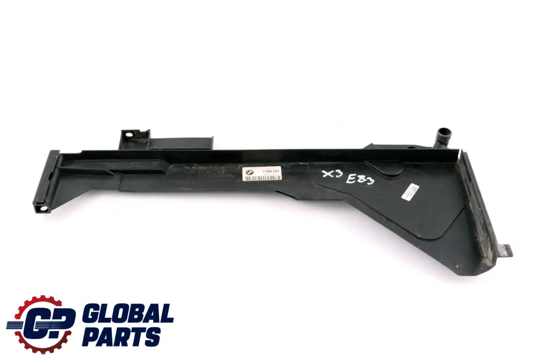 Radiator Bracket Mounting Plate to BMW X3 Series E83 with Part number 3509203 BMW X3 Series E83 Radiator Bracket Mounting Plate - SKU 3509203 - Part number 3509203