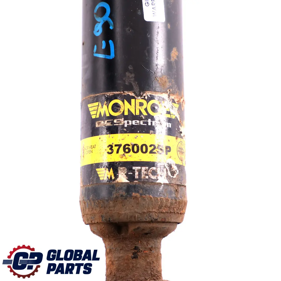 Monroe Rear Spring Strut Shock Absorber to BMW 1 3 Series E81 E87 E90 E91 with Part number 376002SP BMW 1 3 Series E81 E87 E90 E91 Monroe Rear Spring Strut Shock Absorber - SKU 376002SP - Part number 376002SP