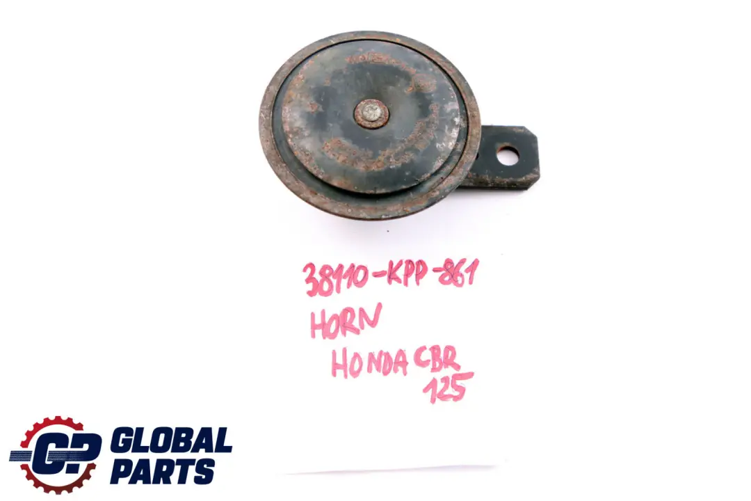 CBR 125R Horn Low Tone Pitch Signal to Honda with Part number 38110-KPP-861 Honda CBR 125R Horn Low Tone Pitch Signal - SKU 38110-KPP-861 - Part number 38110-KPP-861