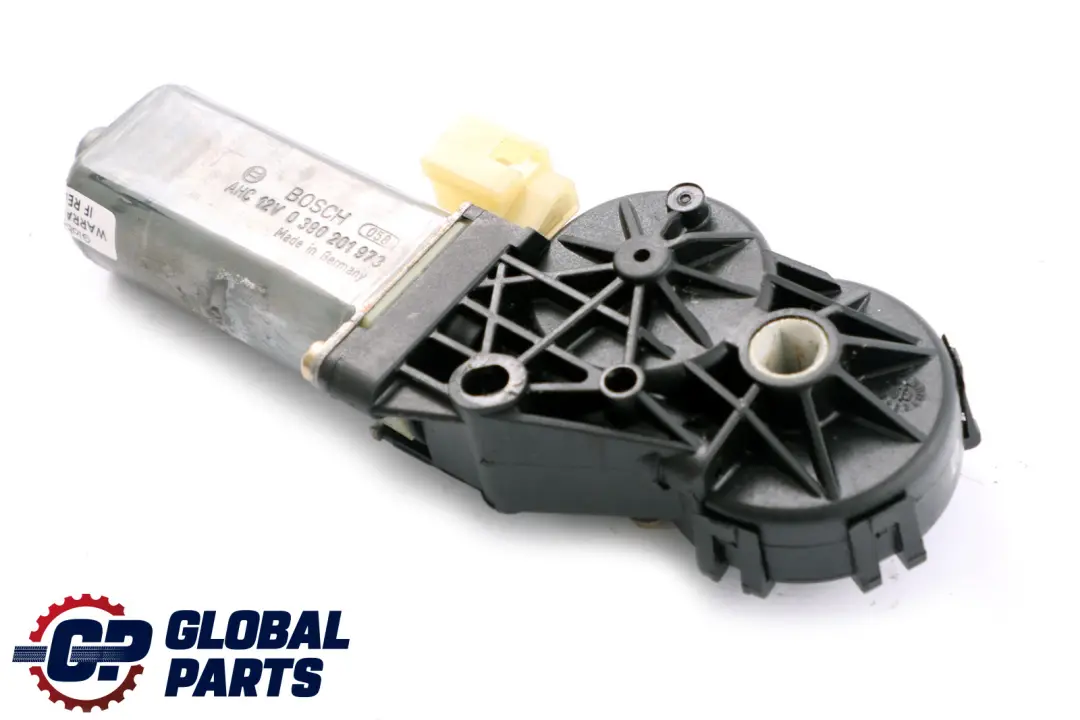 BMW E65 anteriore destra sinistra regolazione sedile motore Bosch 0 390 201 973 - SKU 390201973 - Numero di parte 0390201973