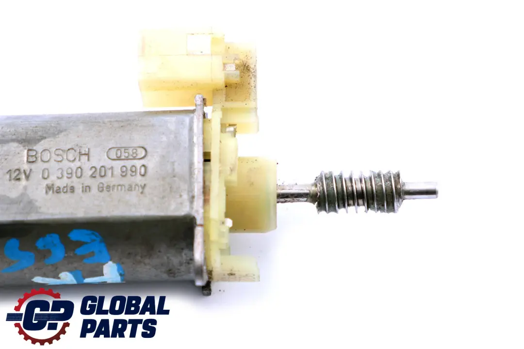 Front Right O/S Seat Adjustment Drive Motor Bosch 0 390 201 990 to BMW 7 Series E65 with Part number 0390201990 BMW 7 Series E65 Front Right O/S Seat Adjustment Drive Motor Bosch 0 390 201 990 - SKU 390201990 - Part number 0390201990