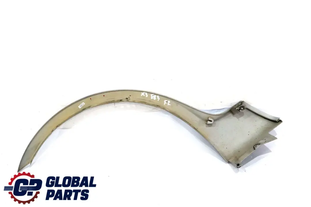 BMW X3 E83 Aerokit Aero Radlauf Vorne Rechts Bluewater Wasserblau - 896 - SKU 393496 - Teilenummer 0393496