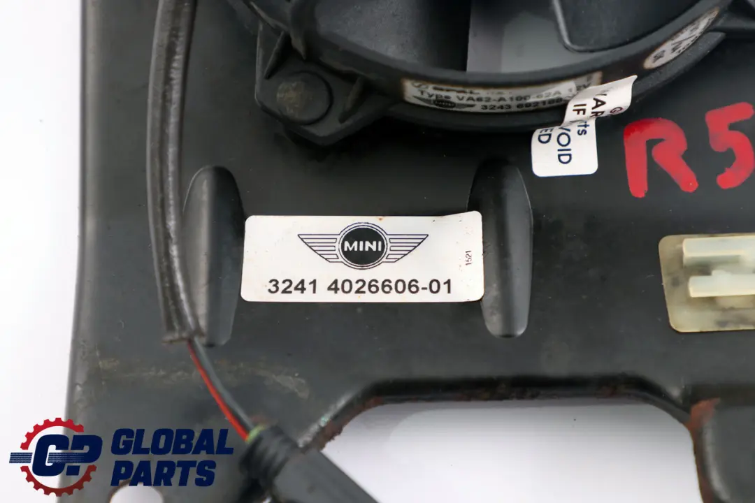 Ventilador Bomba Dirección Asistida Rejilla Protectora para Mini Cooper R50 R52 R53 con número de pieza 6761038 Mini Cooper R50 R52 R53 Ventilador Bomba Dirección Asistida Rejilla Protectora - SKU 4026606 - Número de pieza 6761038
