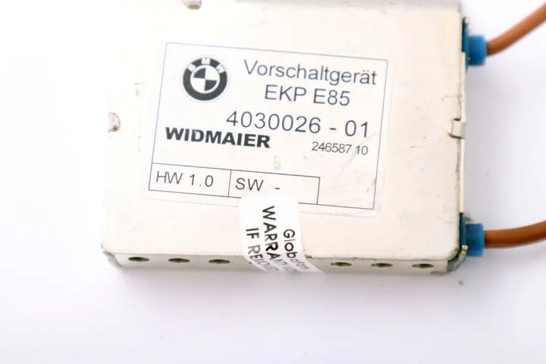 Módulo Relé Balastro Resistencia Faros Xenón Para para BMW Z4 E85 con número de pieza 4030026 BMW Z4 E85 Módulo Relé Balastro Resistencia Faros Xenón Para - SKU 4030026 - Número de pieza 4030026