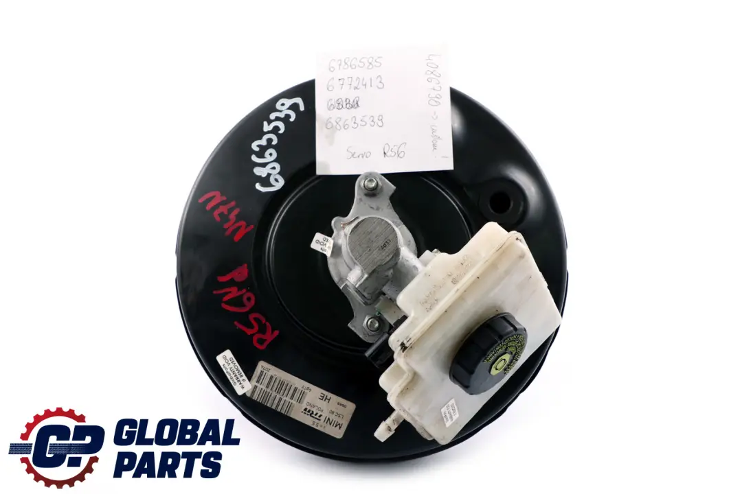 Mini Cooper One R55 R56 R60 R61 Brake Servo Unit Master Cylinder - SKU 4086790 - Part number 6786583
