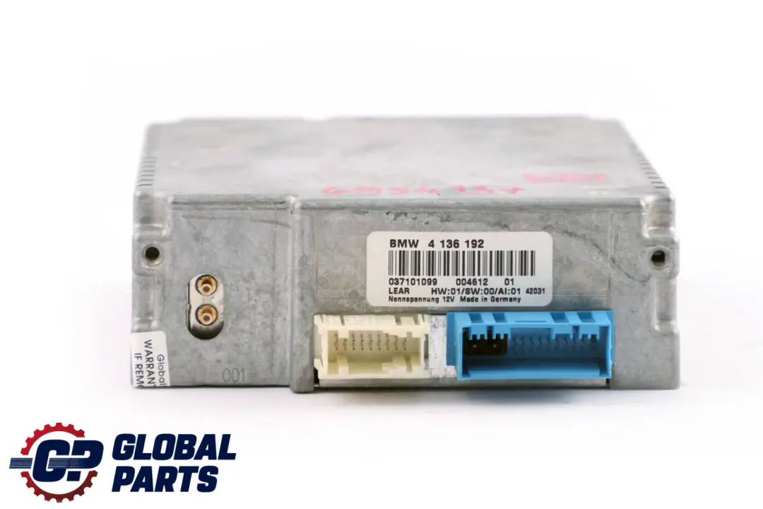 BMW 5 6 Reihe E60 E61 E63 E64 TV Video Steuergerät Modul - SKU 4136192 - Teilenummer 4136192