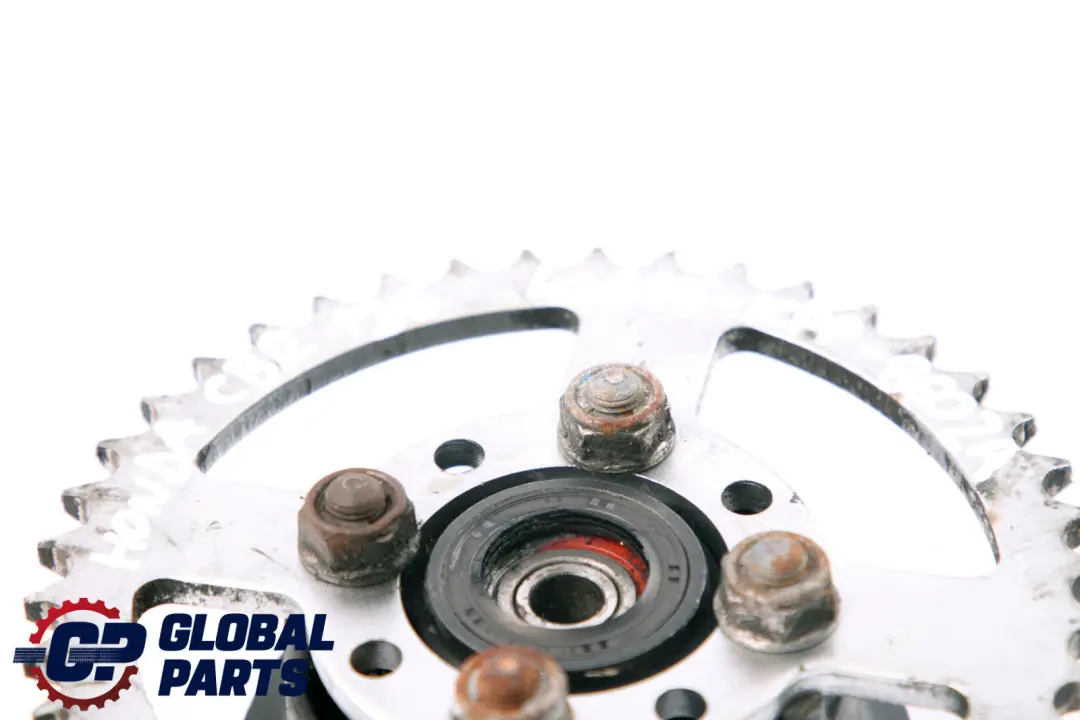 CBR 125 Rear Wheel Hub Flange Sprocket Assy to Honda with Part number 42615-KPP-86024 Honda CBR 125 Rear Wheel Hub Flange Sprocket Assy - SKU 42615-KPP-860ZA - Part number 42615-KPP-86024