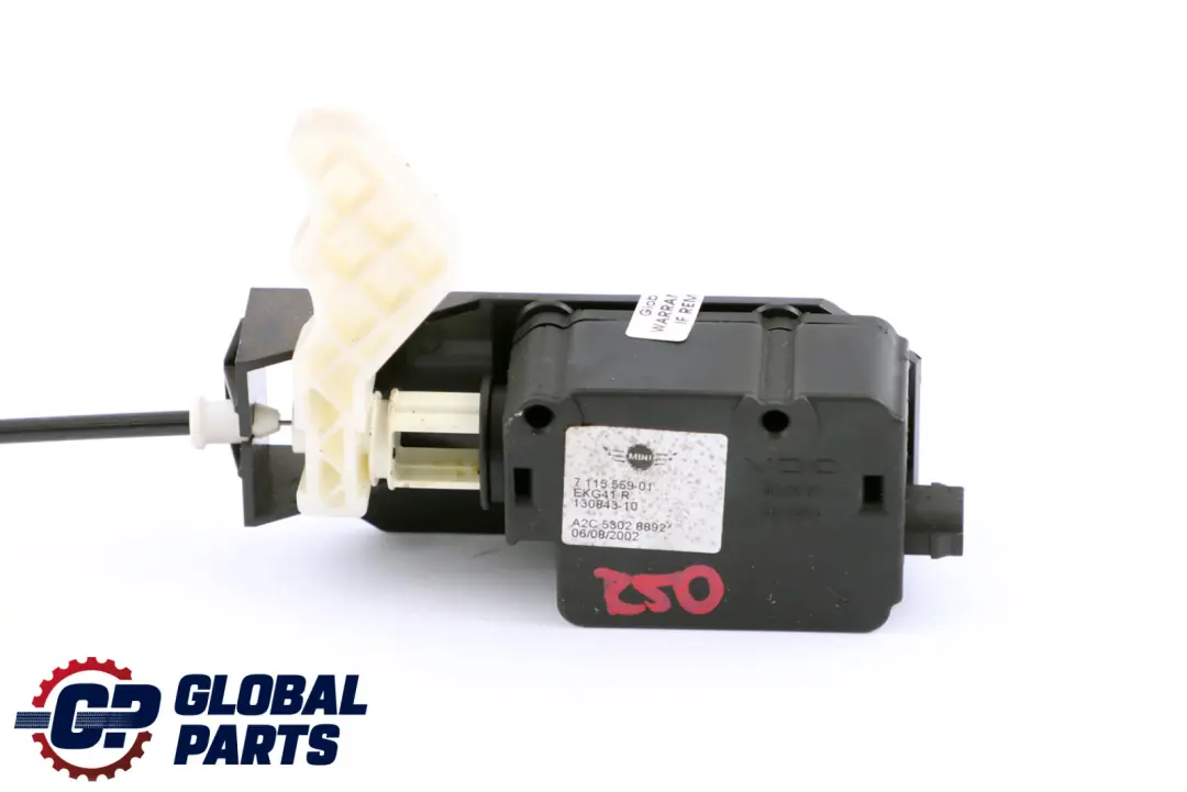 Filler Flap Actuator 7115559 to Mini Cooper One R50 R53 JCW with Part number 7152588 Mini Cooper One R50 R53 JCW Filler Flap Actuator 7115559 - SKU 4308333 - Part number 7152588