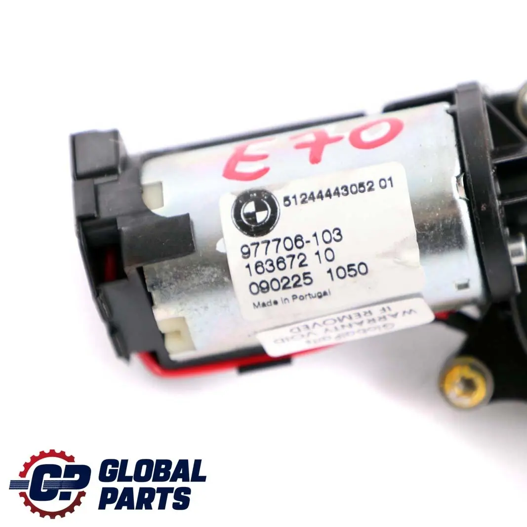 BMW X5 Series E70 Lower Tailgate Soft Close Aid Lock Actuator Rear Lid - SKU 4443052 - Part number 4443052