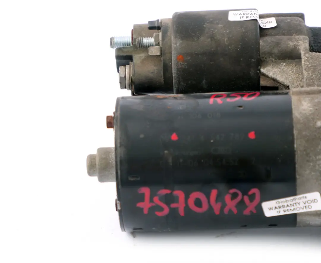 Mini Cooper One R50 R52 R53 W10 1.6 Petrol Engine Starter Motor - SKU 4542789 - Part number 4542789