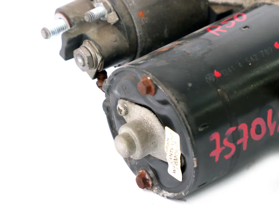 Benzina Starter per Mini Cooper One R50 R52 R53 W10 1.6 con numero di parte 4542789 Mini Cooper One R50 R52 R53 W10 1.6 Benzina Starter - SKU 4542789 - Numero di parte 4542789