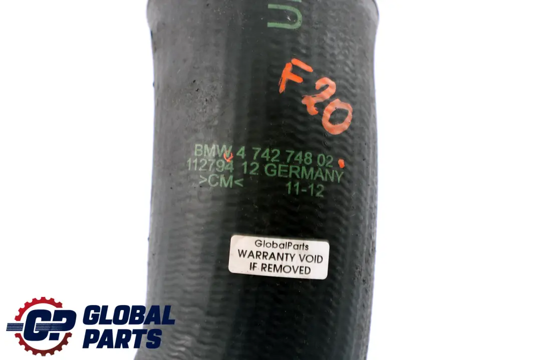 N47N Tubo Aspirazione per BMW F20 F30 F32 con numero di parte 4742748 BMW F20 F30 F32 N47N Tubo Aspirazione - SKU 4742748 - Numero di parte 4742748
