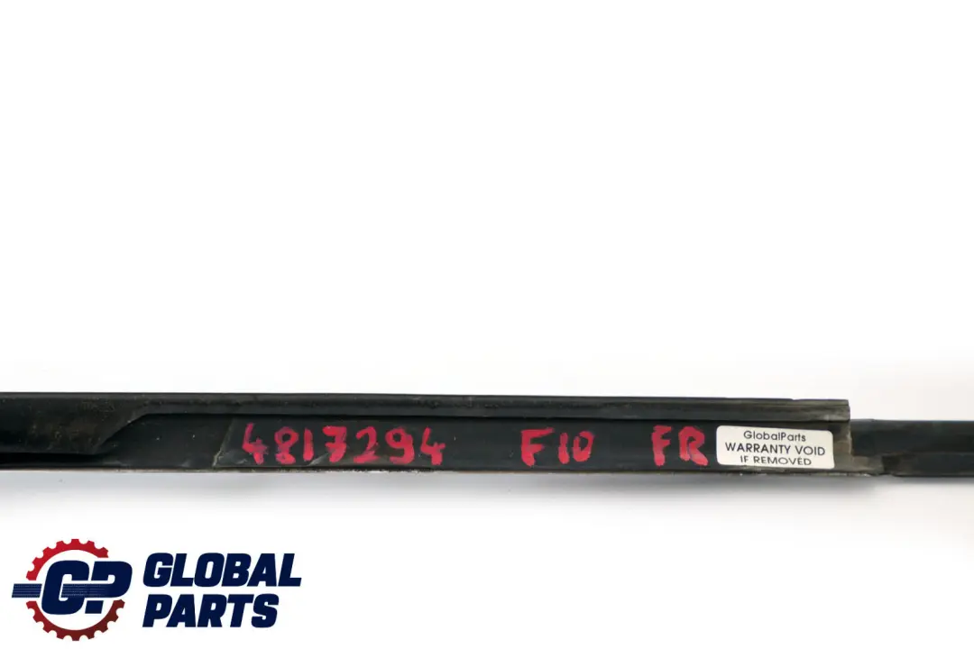 BMW F10 F11 Listwa Osłona Szyby Drzwi Prawy Przód Prawa Przednia - SKU 4817294 - Numer Części 4817294