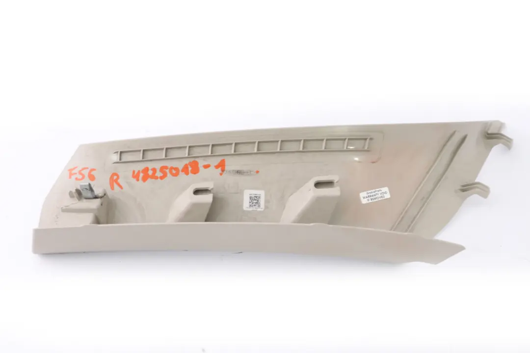 Mini Cooper F56 Couvercle Colonne A Droite GRIS SATELLITE 4825018 - SKU 4825018-1 - Numéro de pièce 7406016