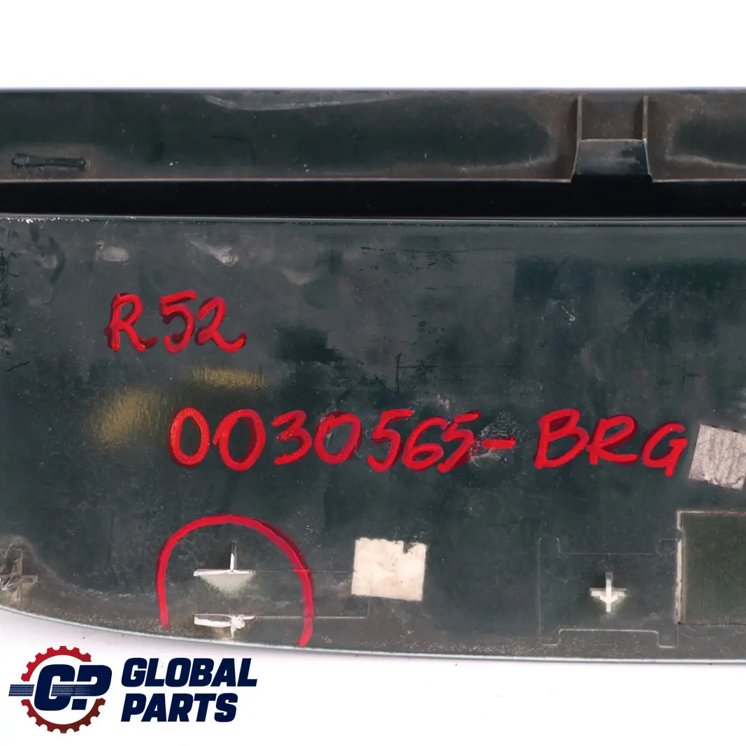 Inlet Grille Bonnet Hood Scoop British Racing Green to Mini Cooper S R52 R53 Air with Part number 4832937 Mini Cooper S R52 R53 Air Inlet Grille Bonnet Hood Scoop British Racing Green - SKU 4832937-BRG - Part number 4832937