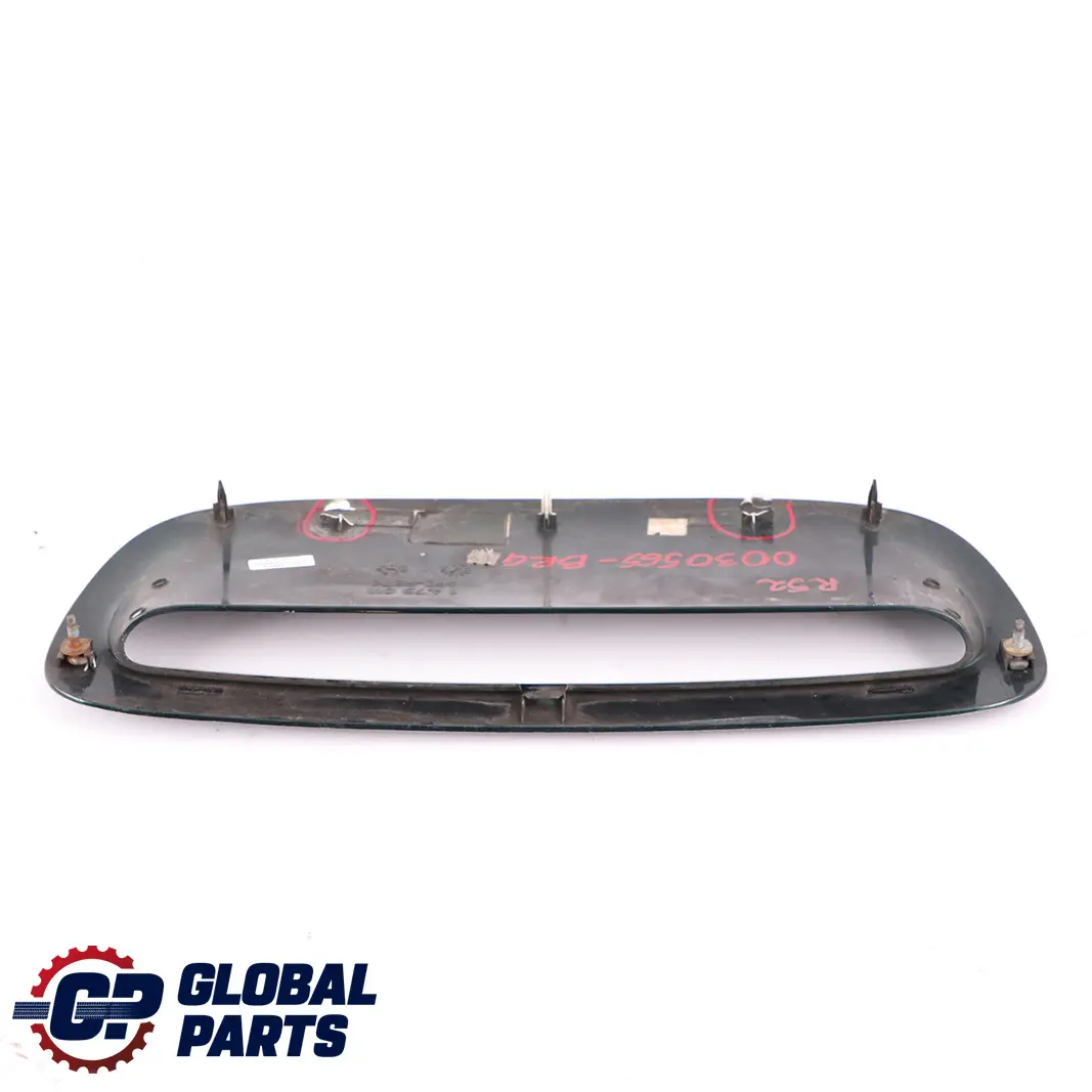 Mini Cooper S R52 R53 Air Inlet Grille Bonnet Hood Scoop British Racing Green - SKU 4832937-BRG - Part number 4832937