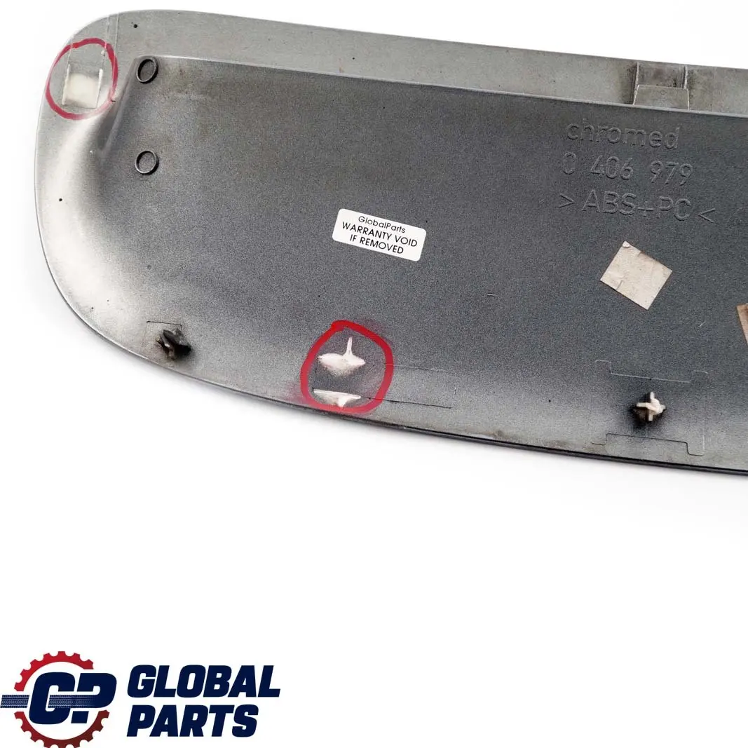 Mini Cooper S R52 R53 Lascia Lembo Anteriore Scuro Argento 1473011 - SKU 4832937-DS1 - Numero di parte 4832937