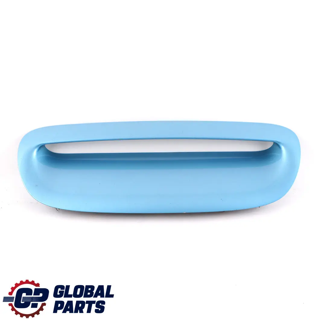 Rejilla De Entrada De Aire Capo Scoop Azul El?ctrico Metalizado para Mini R52 R53 con número de pieza 4832937 Mini R52 R53 Rejilla De Entrada De Aire Capo Scoop Azul El?ctrico Metalizado - SKU 4832937-ELB - Número de pieza 4832937