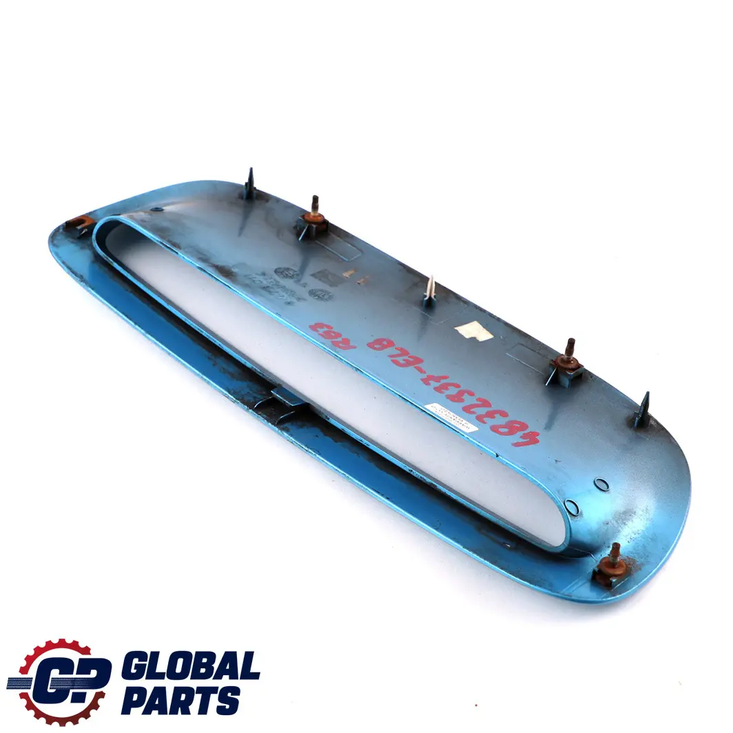Inlet Grille Bonnet Hood Scoop Electric Blue Metallic to Mini Cooper S R52 R53 Air with Part number 4832937 Mini Cooper S R52 R53 Air Inlet Grille Bonnet Hood Scoop Electric Blue Metallic - SKU 4832937-ELB - Part number 4832937