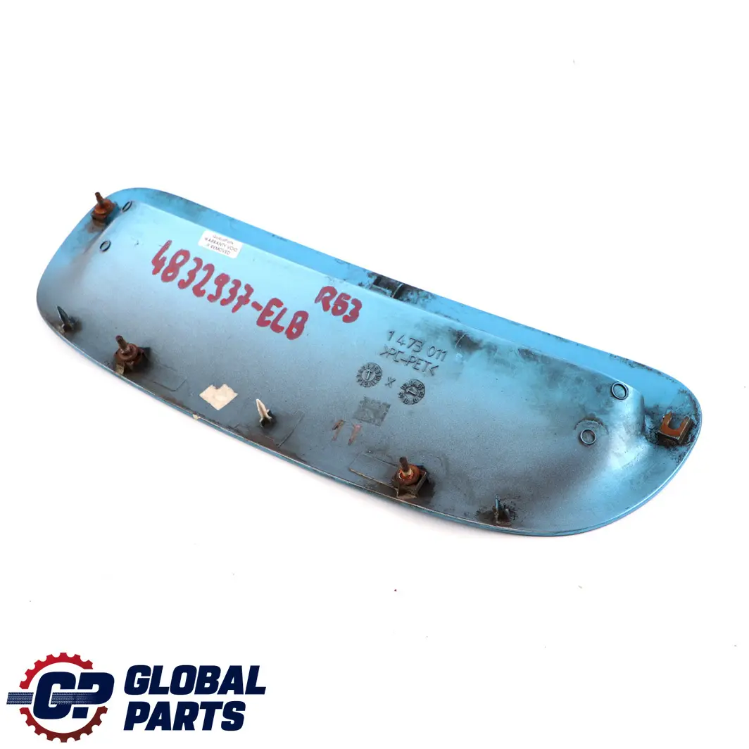 Rejilla De Entrada De Aire Capo Scoop Azul El?ctrico Metalizado para Mini R52 R53 con número de pieza 4832937 Mini R52 R53 Rejilla De Entrada De Aire Capo Scoop Azul El?ctrico Metalizado - SKU 4832937-ELB - Número de pieza 4832937