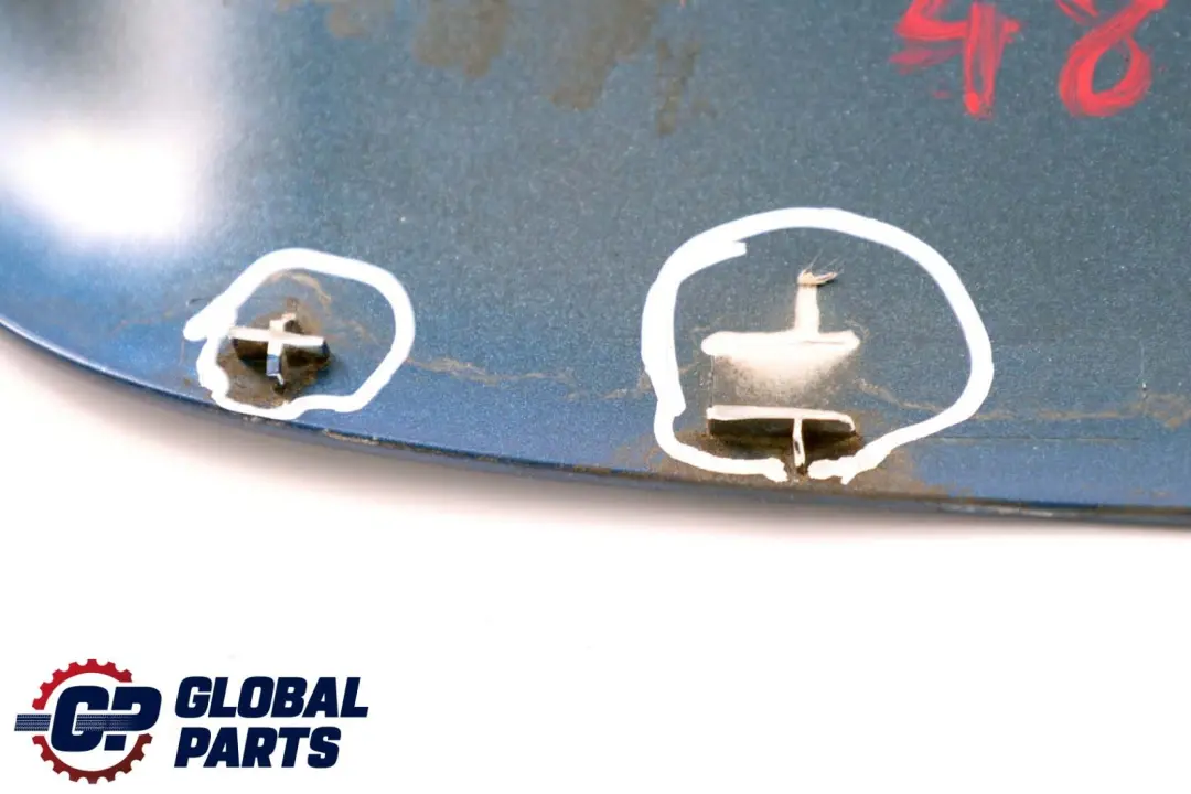 Mini Cooper S R52 R53 Griglia presa d'aria cofano Hyper Blue - SKU 4832937-HYB - Numero di parte 0430302