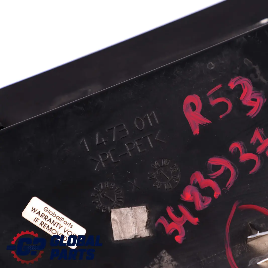 Inlet Grille Bonnet Hood Scoop Schwarz 2 Black to Mini Cooper S R52 R53 Air with Part number 4832937 Mini Cooper S R52 R53 Air Inlet Grille Bonnet Hood Scoop Schwarz 2 Black - SKU 4832937-SCH - Part number 4832937