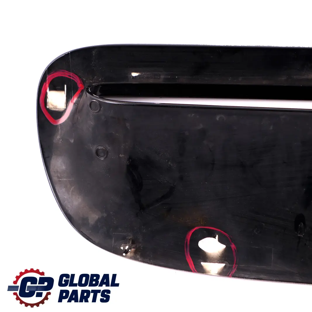 BMW Mini Cooper S R52 R53 Lufteinlass Frontklappe Schwarz 2 Black 668 - SKU 4832937-SCH - Teilenummer 4832937