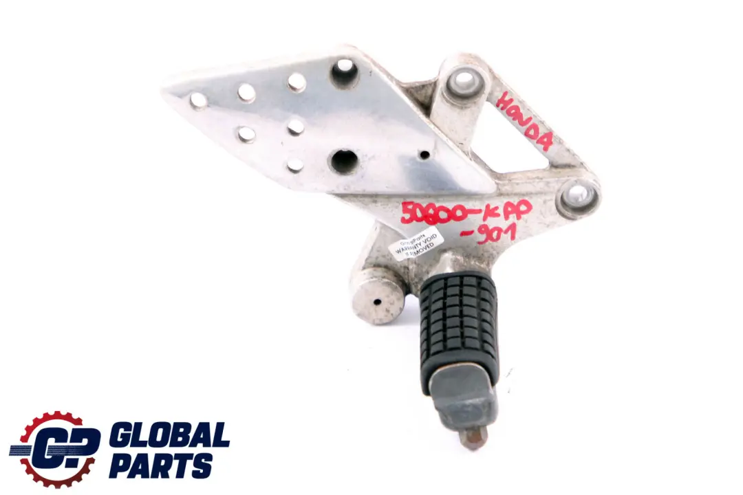 CBR 125R Right Footpeg Footrest Step Holder to Honda with Part number 50600-KPP-901 Honda CBR 125R Right Footpeg Footrest Step Holder - SKU 50600-KPP-901 - Part number 50600-KPP-901
