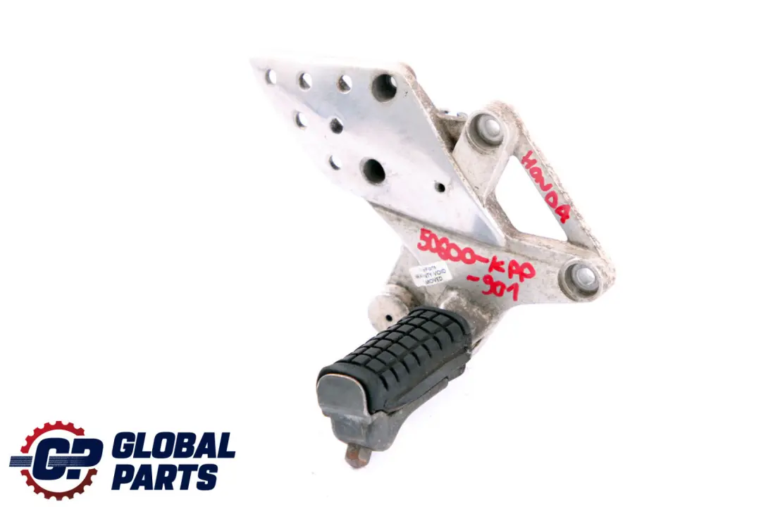 CBR 125R Right Footpeg Footrest Step Holder to Honda with Part number 50600-KPP-901 Honda CBR 125R Right Footpeg Footrest Step Holder - SKU 50600-KPP-901 - Part number 50600-KPP-901