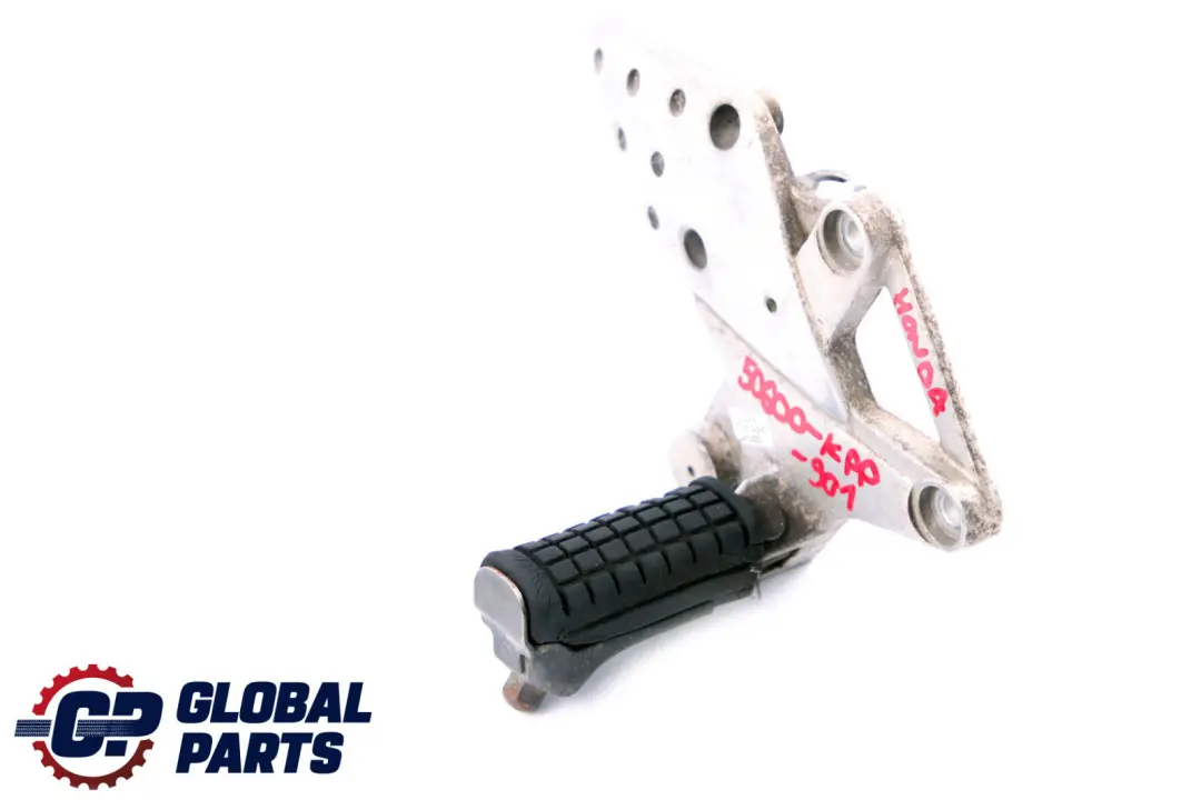 CBR 125R Rechts Fußraste Fußrastenanlag Halter für Honda mit Teilenummer 50600-KPP-901 Honda CBR 125R Rechts Fußraste Fußrastenanlag Halter - SKU 50600-KPP-901 - Teilenummer 50600-KPP-901