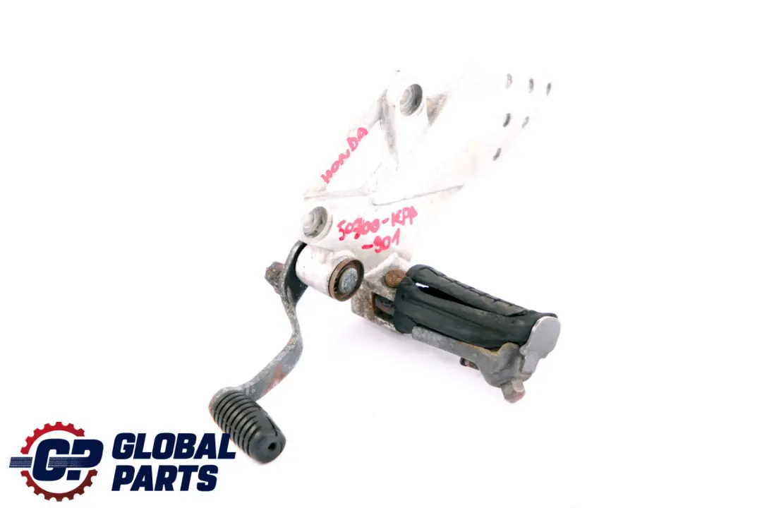CBR 125R Left Footpeg Footrest Step Holder to Honda with Part number 50700-KPP-901 Honda CBR 125R Left Footpeg Footrest Step Holder - SKU 50700-KPP-901 - Part number 50700-KPP-901